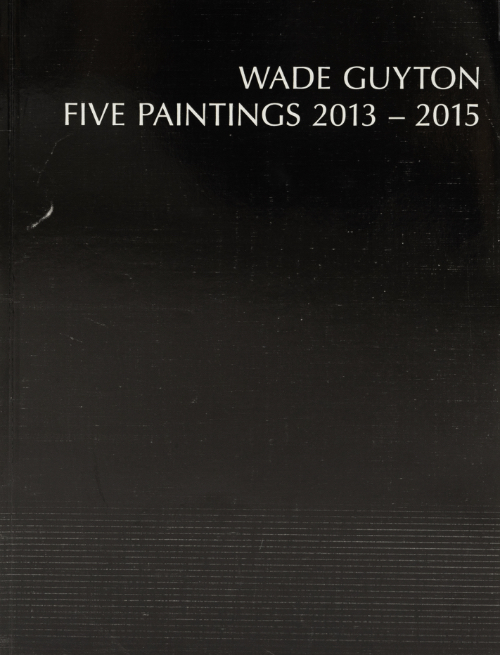 Wade Guyton - Five Paintings – 2013-2015