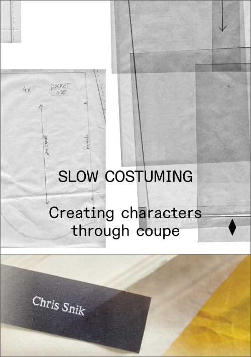 Slow Costuming - Creating characters through coupe