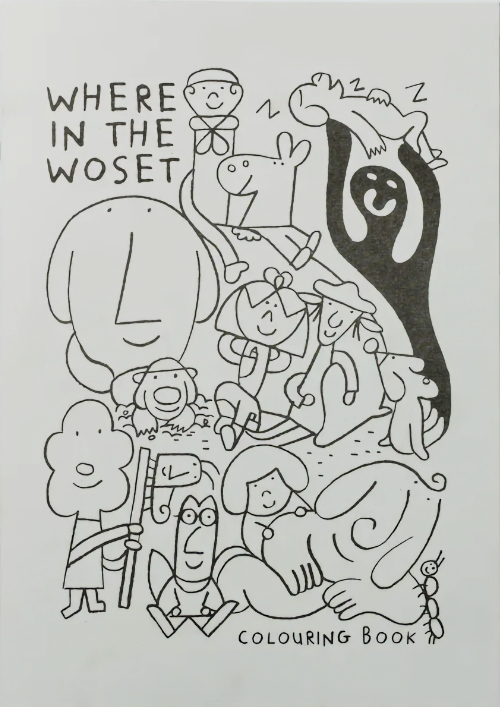 Where in the Woset (colouring book)