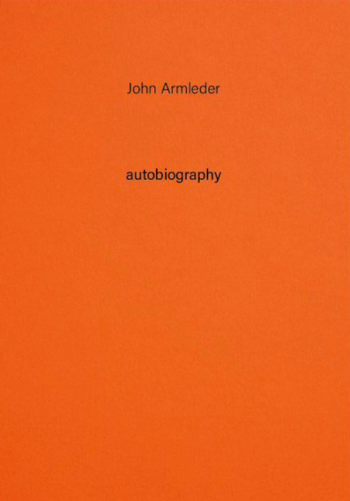 John Armleder  – Autobiography 16