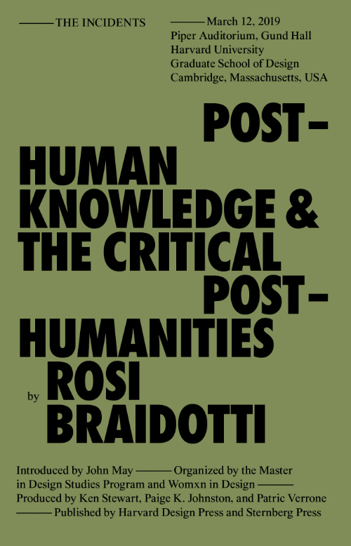 Posthuman Knowledge and the Critical Posthumanities