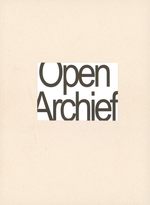 Open Archief – Artistic Reuse of Archives